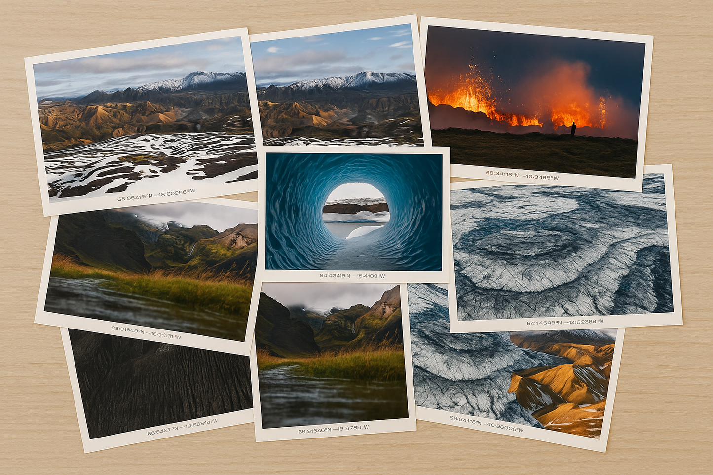 Iceland Postcard Bundle (8 cards)